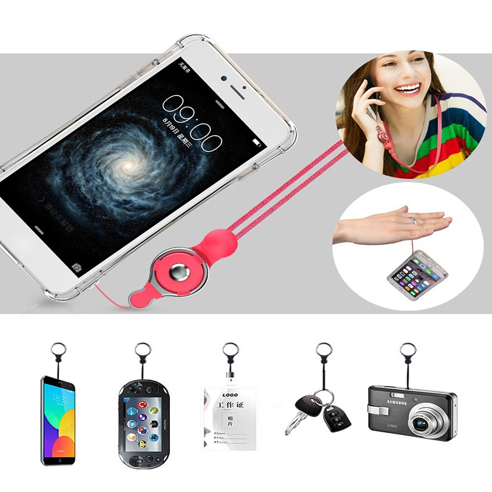 Bakeey-2-in-1-Detachable-Universal-Phone-Ring-Holder--Neck-Strap-Phone-Lanyard-Work-Permit-Badge-Key-1622517-5