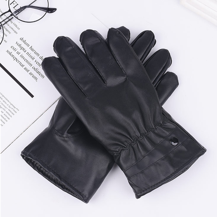 Bakeey-PU-Leather-Screen-Touch-Gloves-Winter-Warm-Waterproof-Outdoor-Motorcycle-Bicycle-Riding-Games-1619714-12