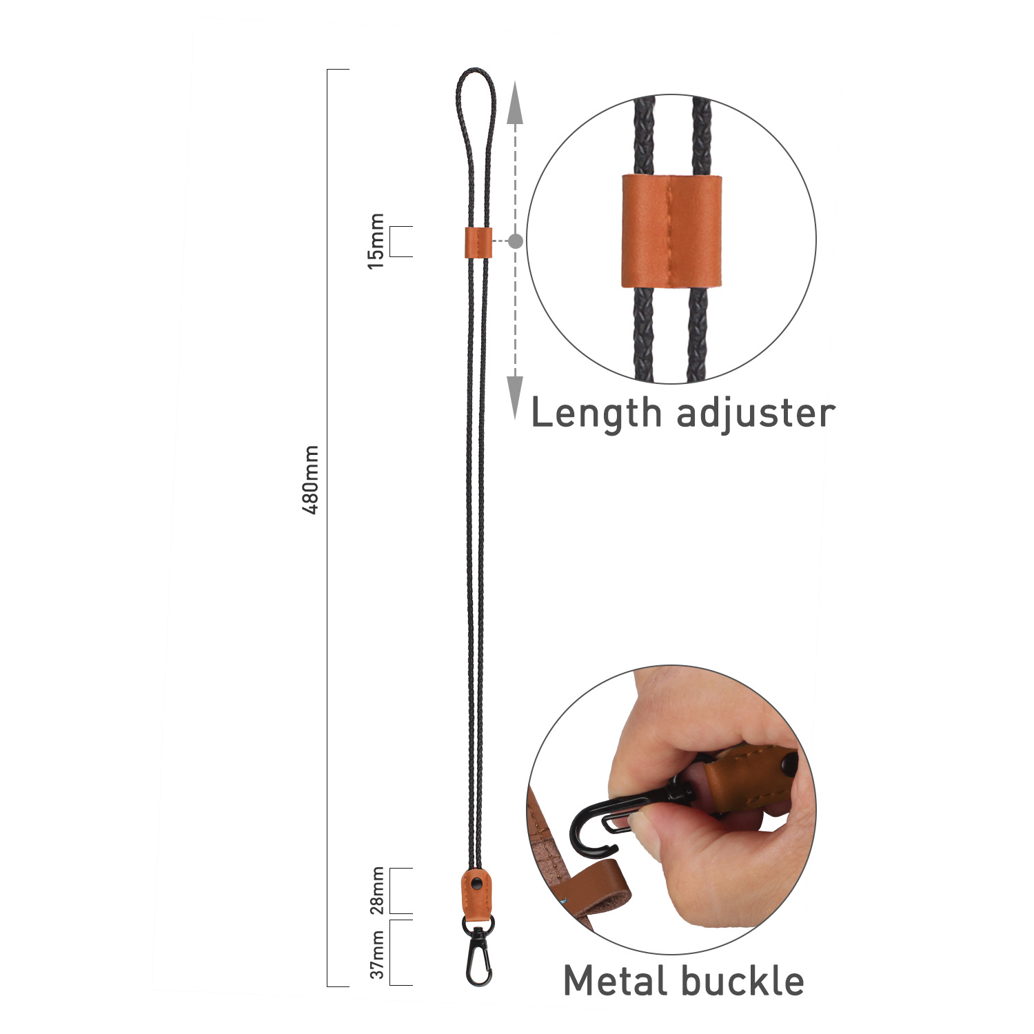 Bakeey-Universal-Phone-Lanyard-Length-Adjustable-Neck-Cord-Strap-Cell-Phone-Lanyards-Compatible-with-1923160-2