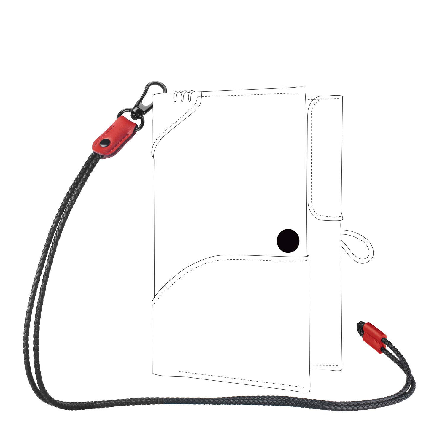 Bakeey-Universal-Phone-Lanyard-Length-Adjustable-Neck-Cord-Strap-Cell-Phone-Lanyards-Compatible-with-1923160-10