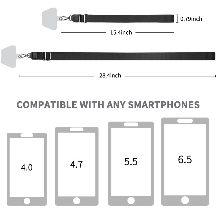 Bakeey-Universal-Phone-Lanyard-Length-Adjustable-Nylon-Crossbody-Shoulder-Neck-Cord-Strap-Cell-Phone-1828709-3