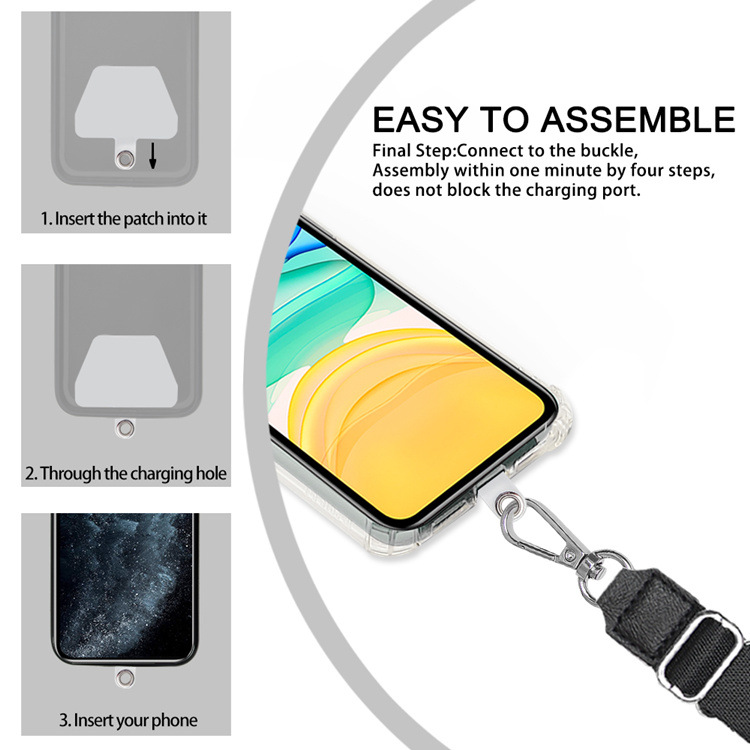 Bakeey-Universal-Phone-Lanyard-Length-Adjustable-Nylon-Crossbody-Shoulder-Neck-Cord-Strap-Cell-Phone-1828709-4