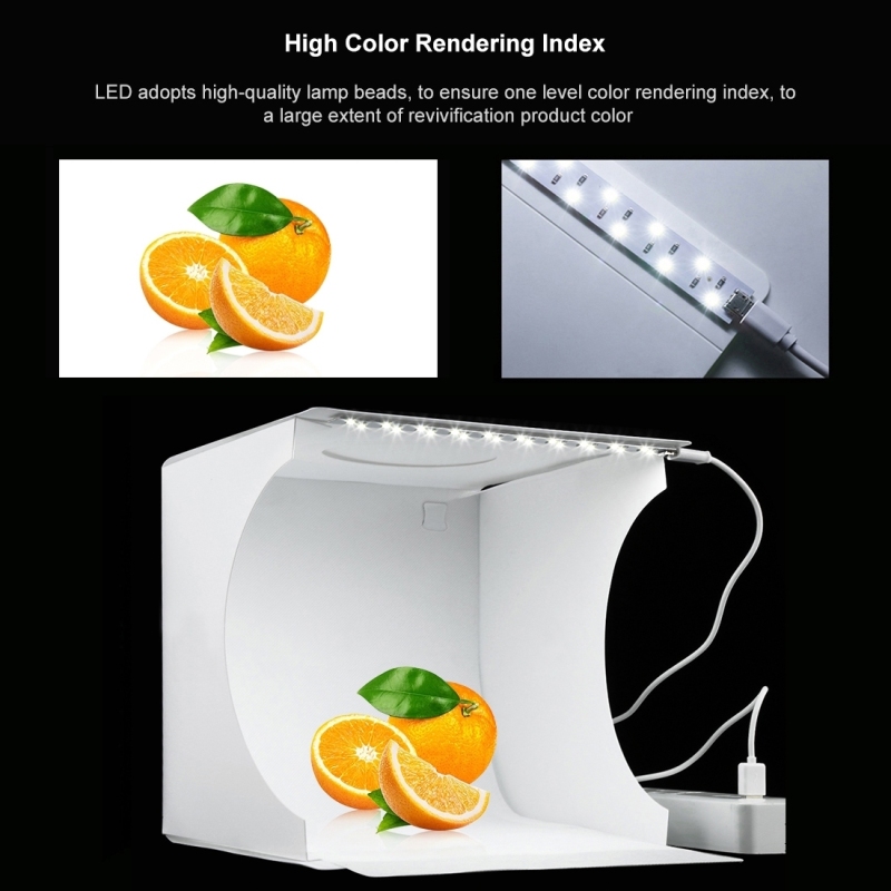 PULUZ-Foldable-LED-Light-Soft-Box-Photo-Studio-Photography-Lighting-Tent-Mini-Box-Softbox-with-6-Col-1937989-2