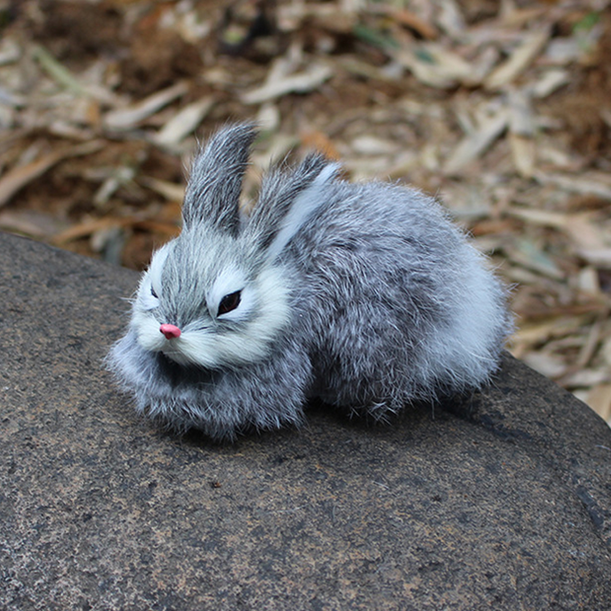 15cm-Mini-Realistic-Cute-White-Plush-Rabbits-Fur-Lifelike-Animal-Furry-Easter-Bunny-Stuffed-Plush-To-1453128-3