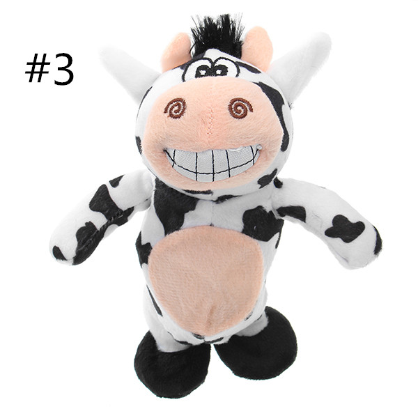 20cm-Talking-Donkey-Sound-Record-Stuffed-Animal-Plush-Cow-Walking-Electronic-Moving-Doll-1210428-4