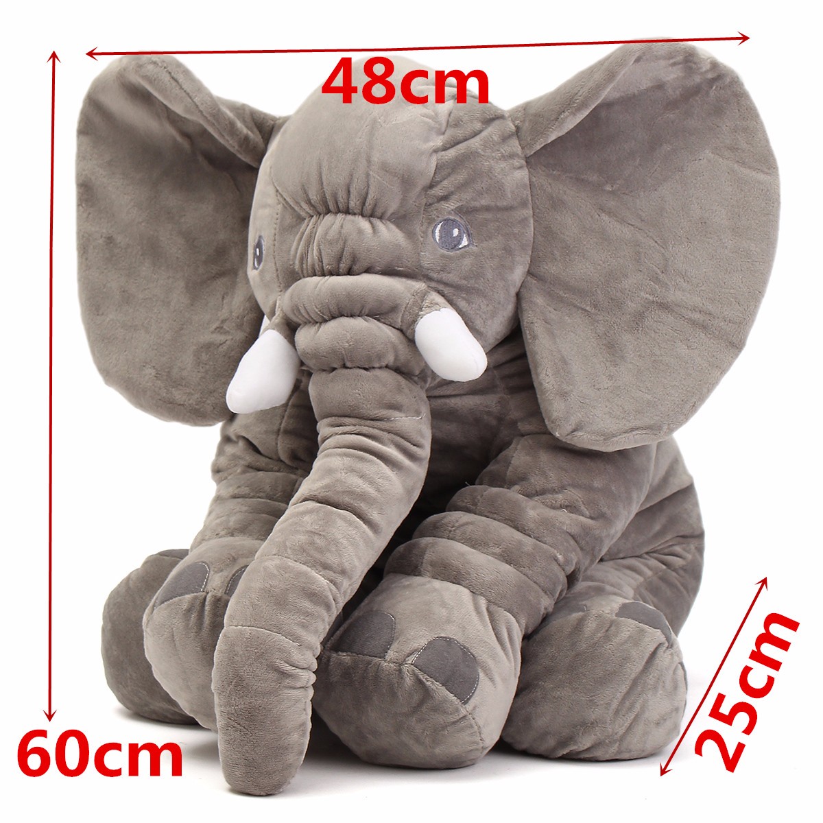 235quot-60cm-Cute-Jumbo-Elephant-Plush-Doll-Stuffed-Animal-Soft-Kids-Toy-Gift-1107307-12