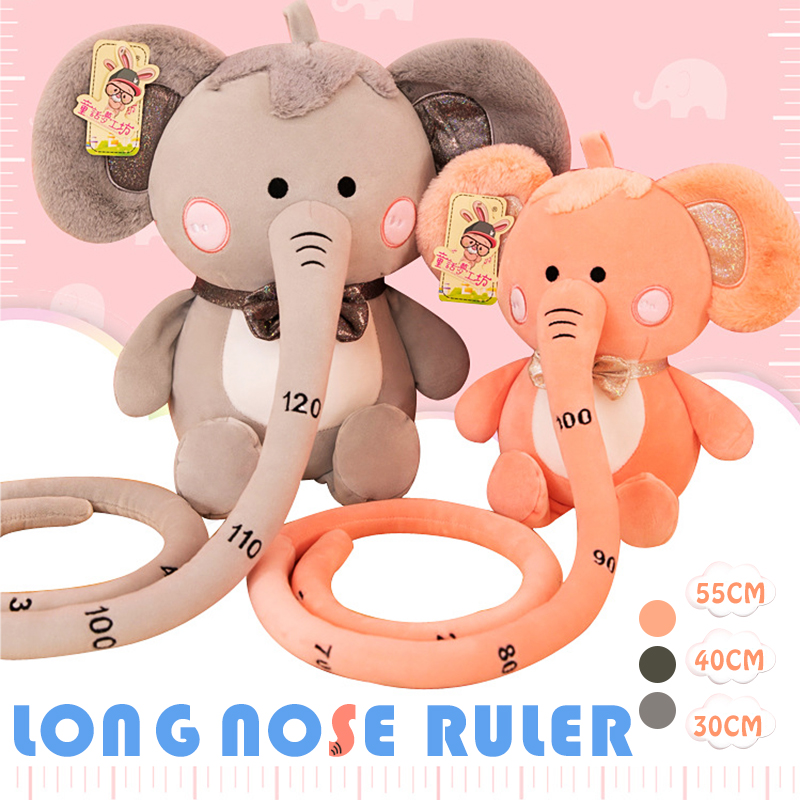 304055CM-Soft-Down-Cotton-Stuffed-Plush-Toy-with-Long-Nose-Height-Ruler-Function-for-Childrens-Birth-1617629-2