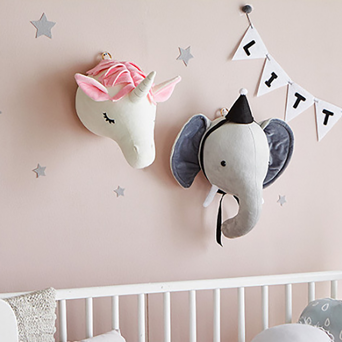 3D-Plush-Animal-Heads-Elephant-Bear-Deer-Wall-Decor-for-Children-Christmas-Birthday-Stuffed-Plush-To-1668966-5