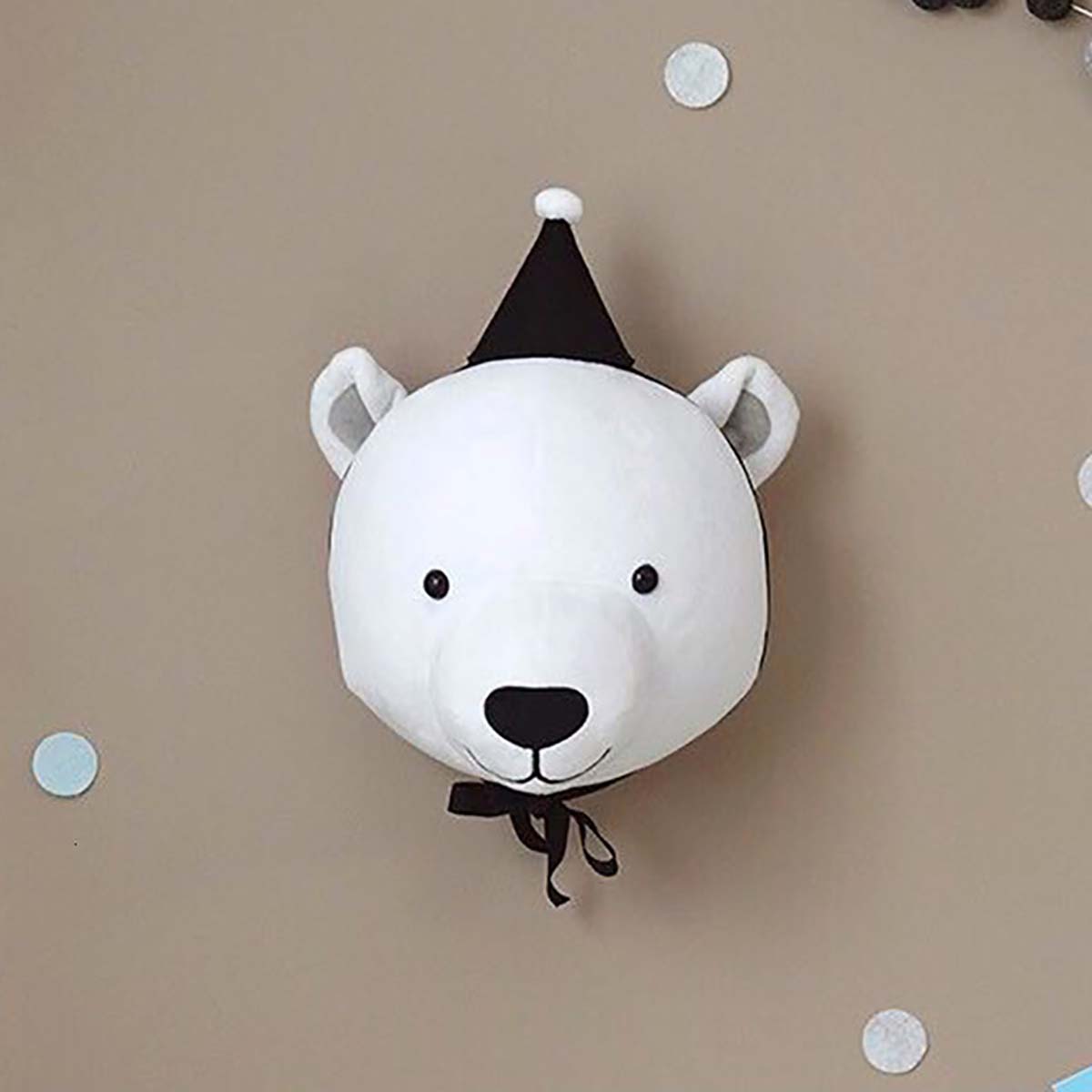 3D-Plush-Animal-Heads-Elephant-Bear-Deer-Wall-Decor-for-Children-Christmas-Birthday-Stuffed-Plush-To-1668966-7