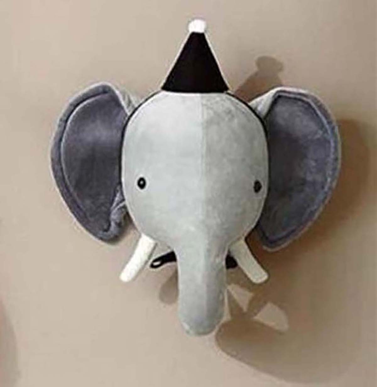 3D-Plush-Animal-Heads-Elephant-Bear-Deer-Wall-Decor-for-Children-Christmas-Birthday-Stuffed-Plush-To-1668966-9