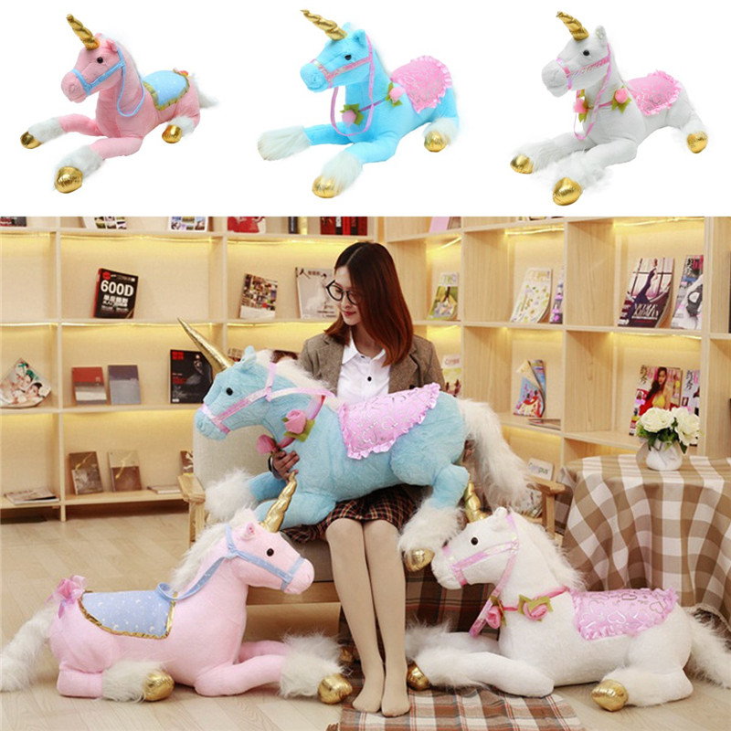 85-cm-Stuffed-Unicorn-Soft-Giant-Plush-Animal-Toy-Soft-Animal-Doll-1261859-3