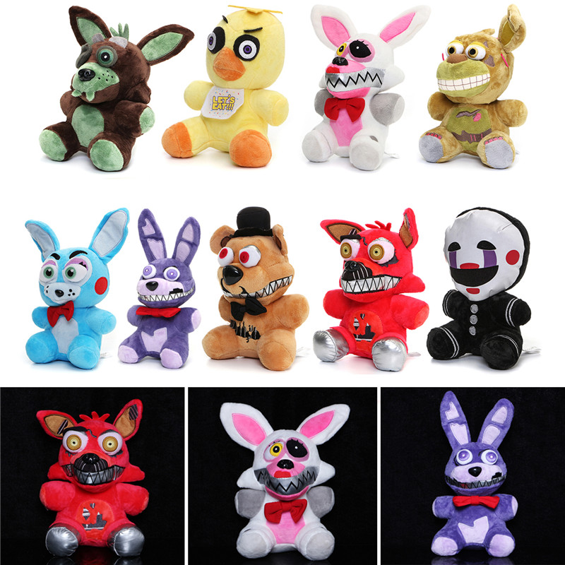 Cute-Plush-Stuffed-PP-Cotton-Bear-Foxy-Duck-Rabbit-Puppet-Children-Gift-1234215-2