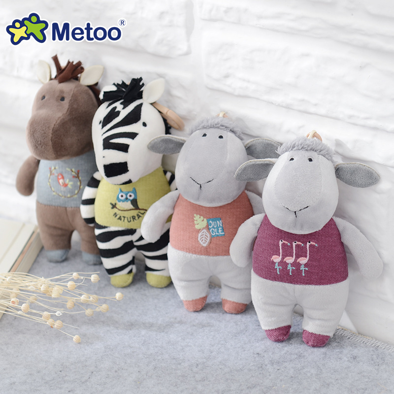 Metoo-Horse-Zebra-Lamb-Plush-Doll-Backpack-Strap-Accessories-Key-Chain-Creative-Gift-1211679-1