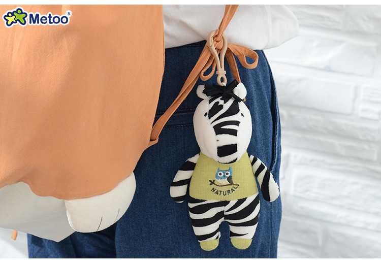 Metoo-Horse-Zebra-Lamb-Plush-Doll-Backpack-Strap-Accessories-Key-Chain-Creative-Gift-1211679-5