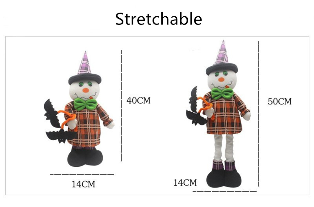 Stretchable-Stuffed-Plush-Toy-Halloween-Party-Cute-Pumpkin-Witch-Decoration-Toys-1351457-2