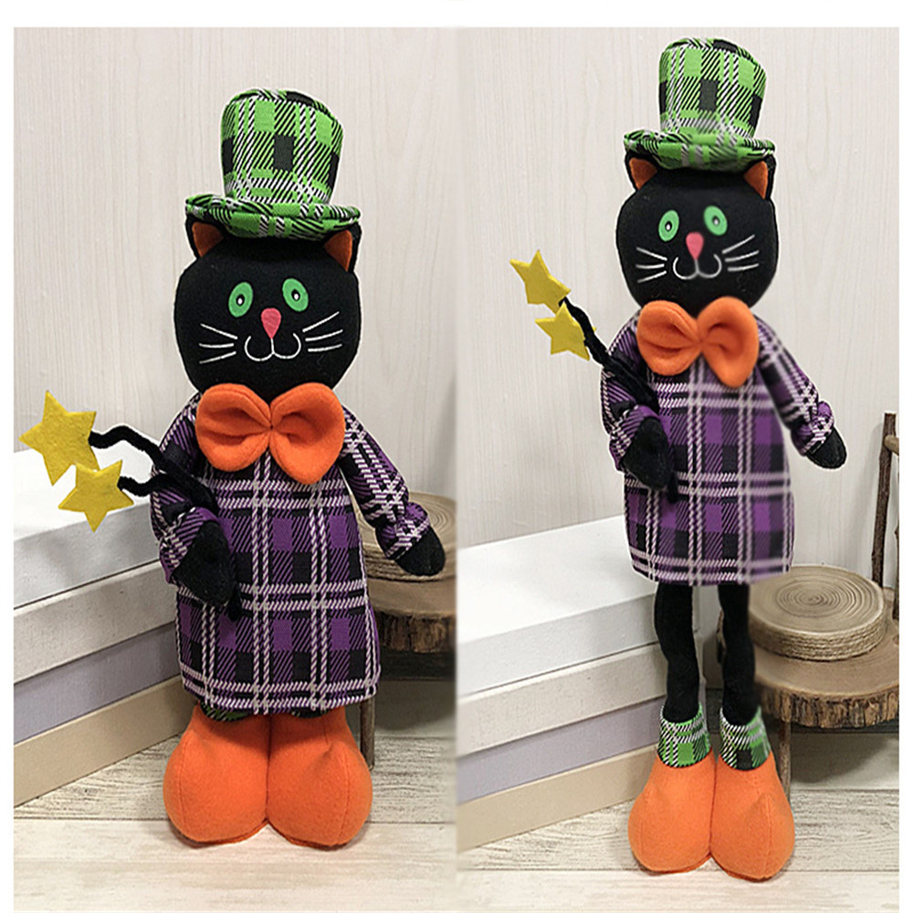 Stretchable-Stuffed-Plush-Toy-Halloween-Party-Cute-Pumpkin-Witch-Decoration-Toys-1351457-6