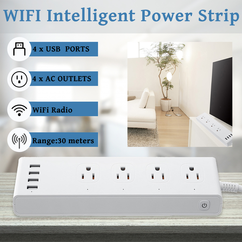 100-240V-Smart-WIFI-Socket-4-US-Plugs-W-4-USB-Ports-Socket-Switch-Support-AlexaEchoGoogle-Home-1543876-1