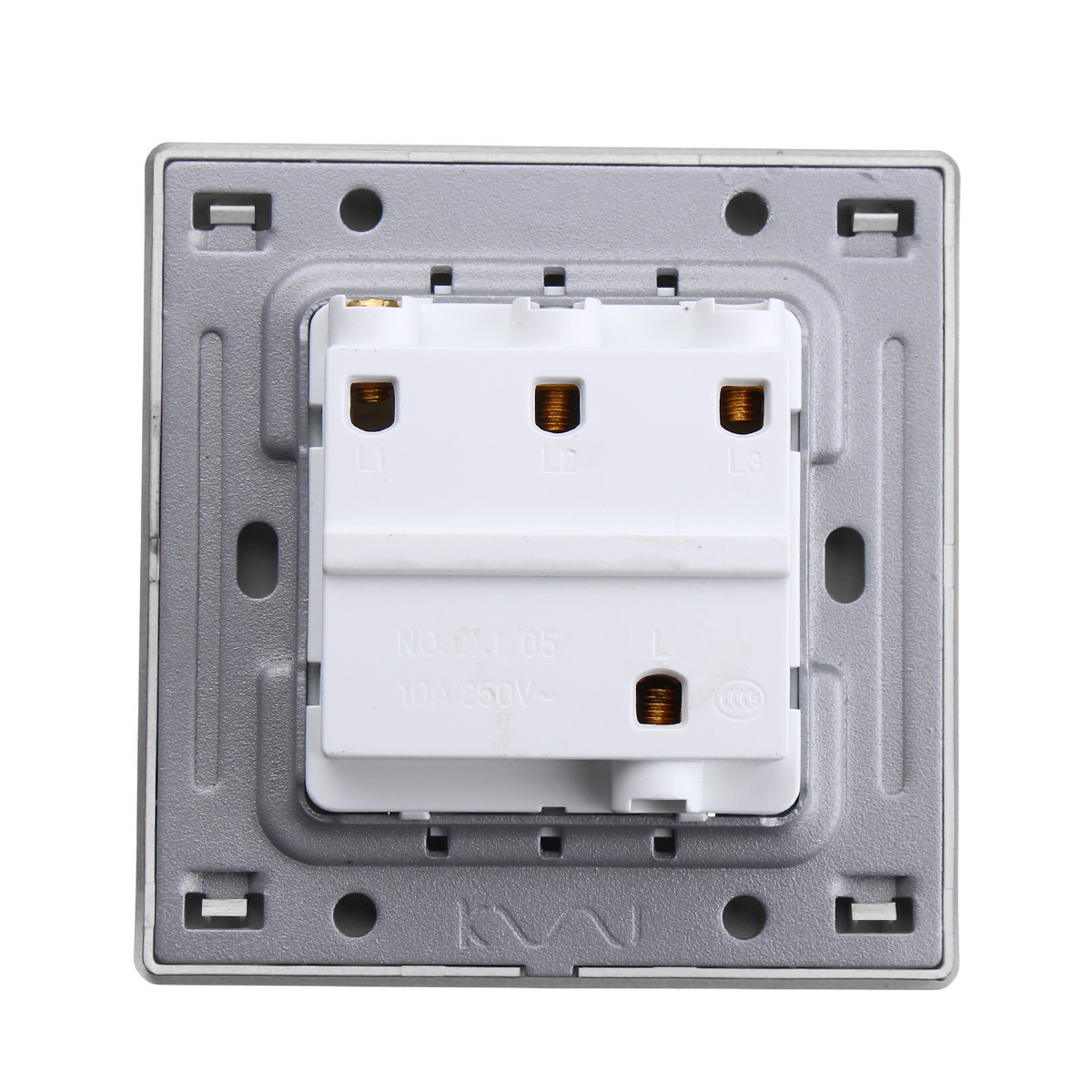 110-250V-1-Way-3-Gang-Wall-Light-Lamp-Switch-Panel-Control-Push-Buttons-Luminous-1241566-7