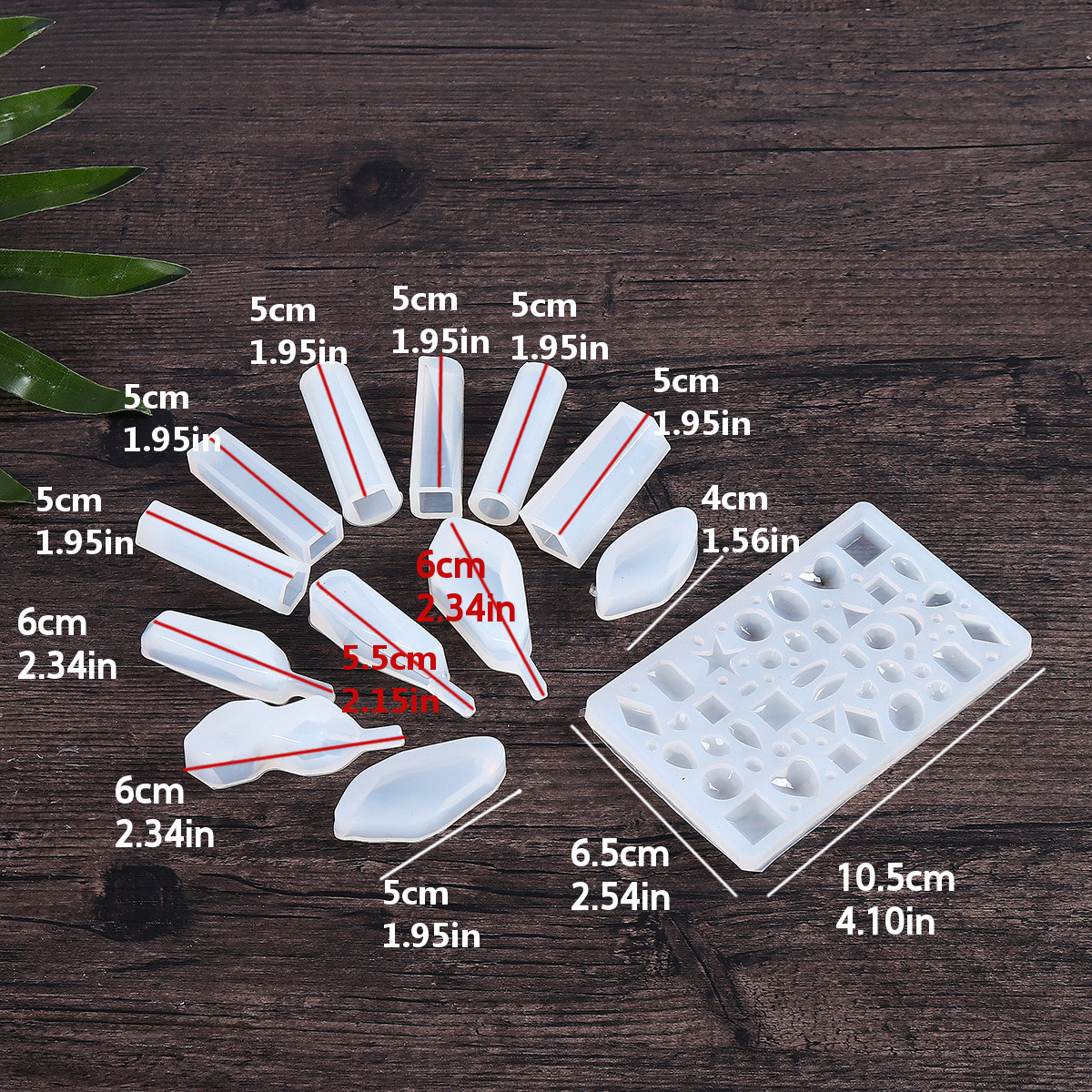 118PCS-DIY-Crystal-Glue-Resin-Silicone-Jewelry-Molds-Project-Gift-Pendant-Decoration-Mould-Tools-Set-1664749-5