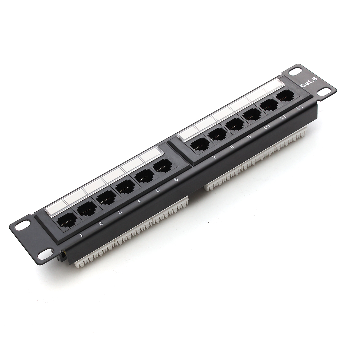 12-Port-Cat6-Cat5-RJ45-Patch-Panel-Ethernet-Network-Rack-Wall-Mounted-Bracket-1219880-4