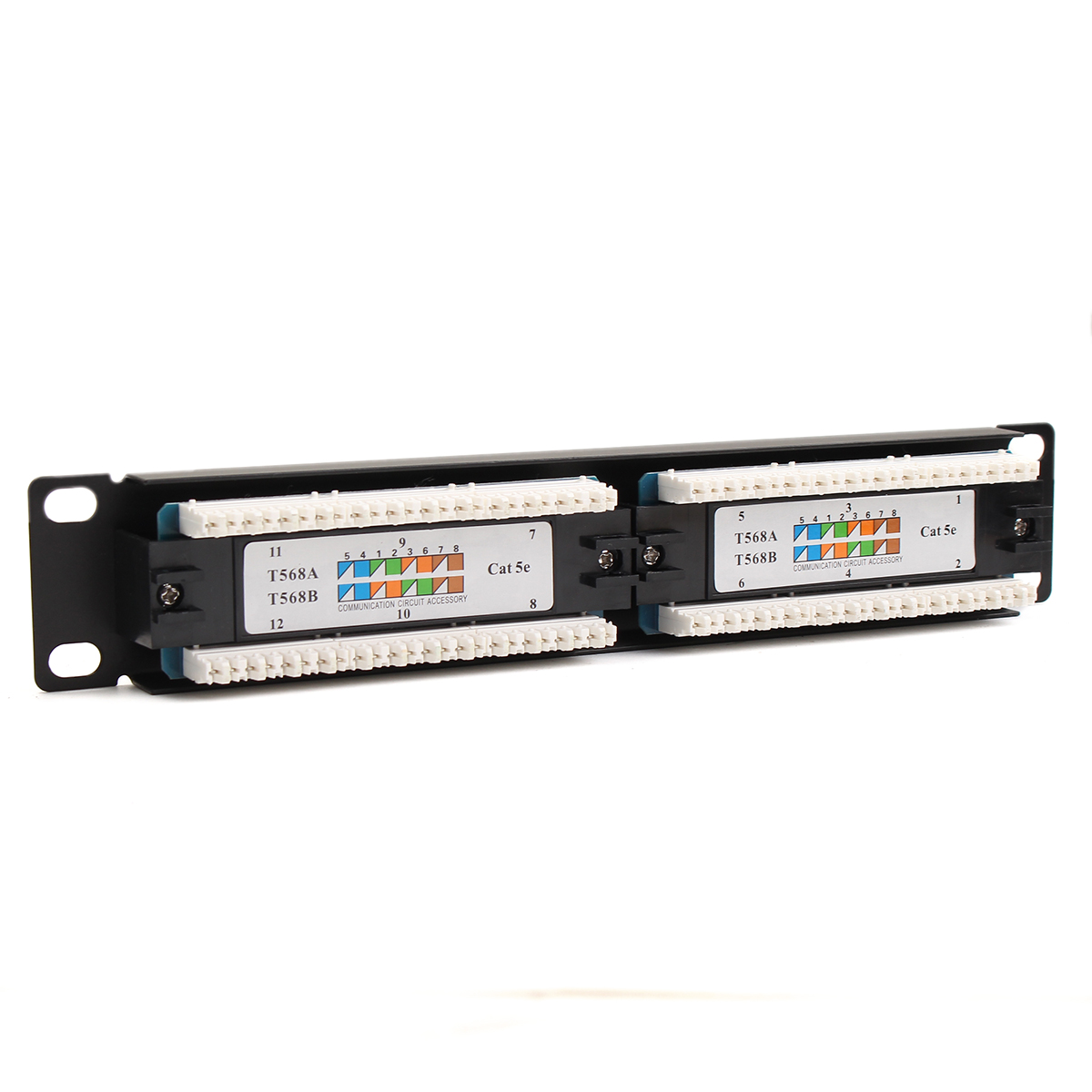 12-Port-Cat6-Cat5-RJ45-Patch-Panel-Ethernet-Network-Rack-Wall-Mounted-Bracket-1219880-5