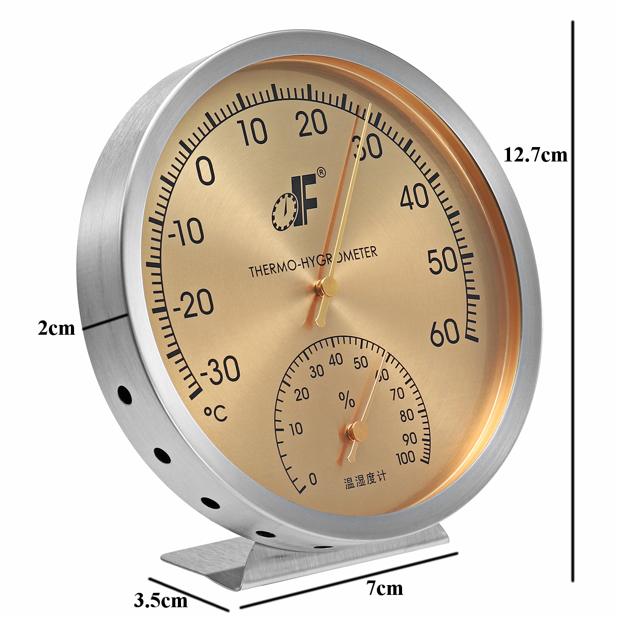 127mm-Weather-Station-Barometer-Thermometer-Hygrometer-Wall-Hanging--3060-0100Rh-1321146-8