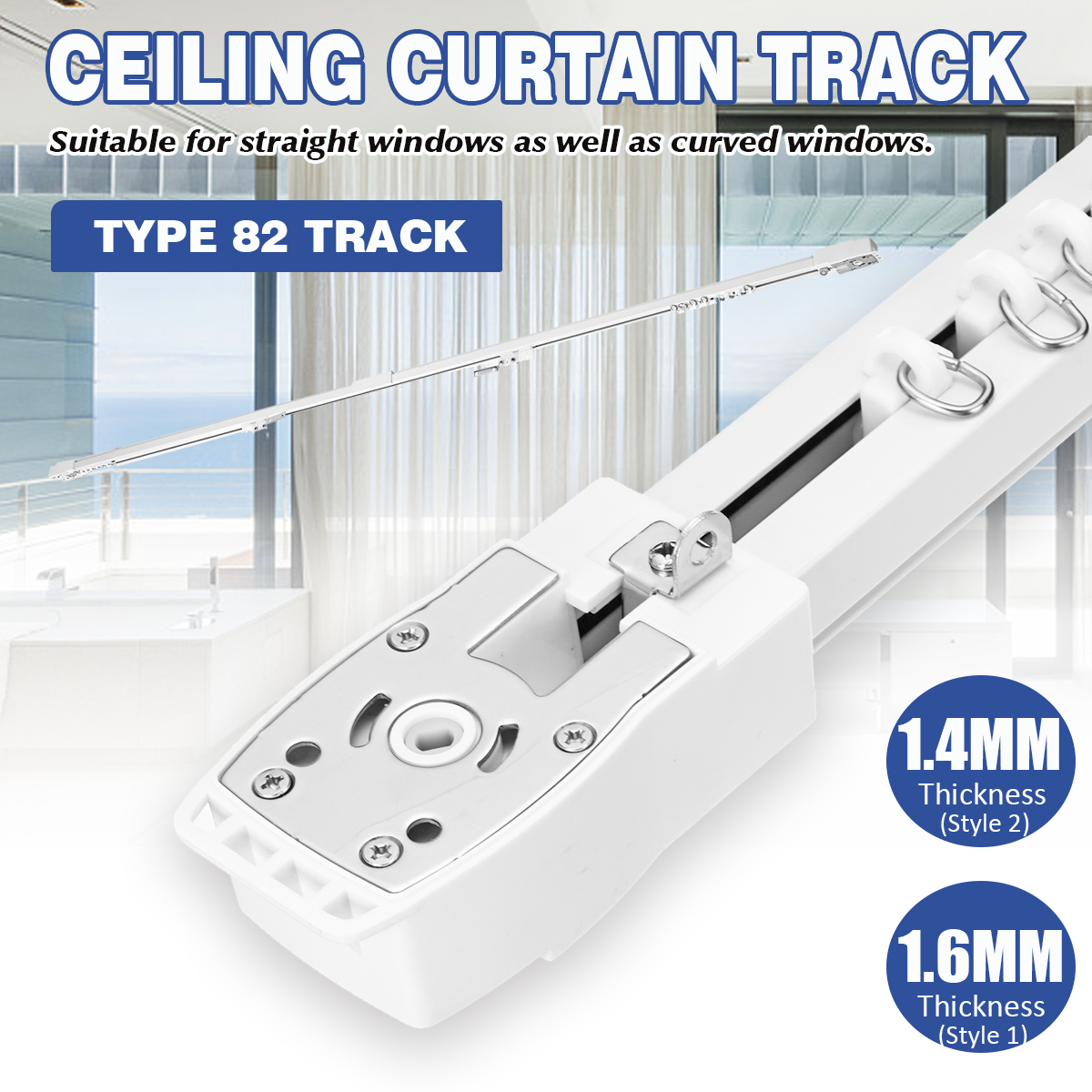 1416mm-Ceiling-Mount-Curtain-Hanging-Track-Rail-Home-Straight-Curve-Window-2M-1862930-2