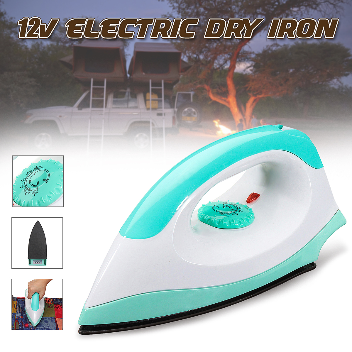 150W-DC12V-Mini-Electric-Iron-Portable-Clothes-Dry-Handheld-Steamer-Steam-Irons-Travel-Equipment-1347808-2