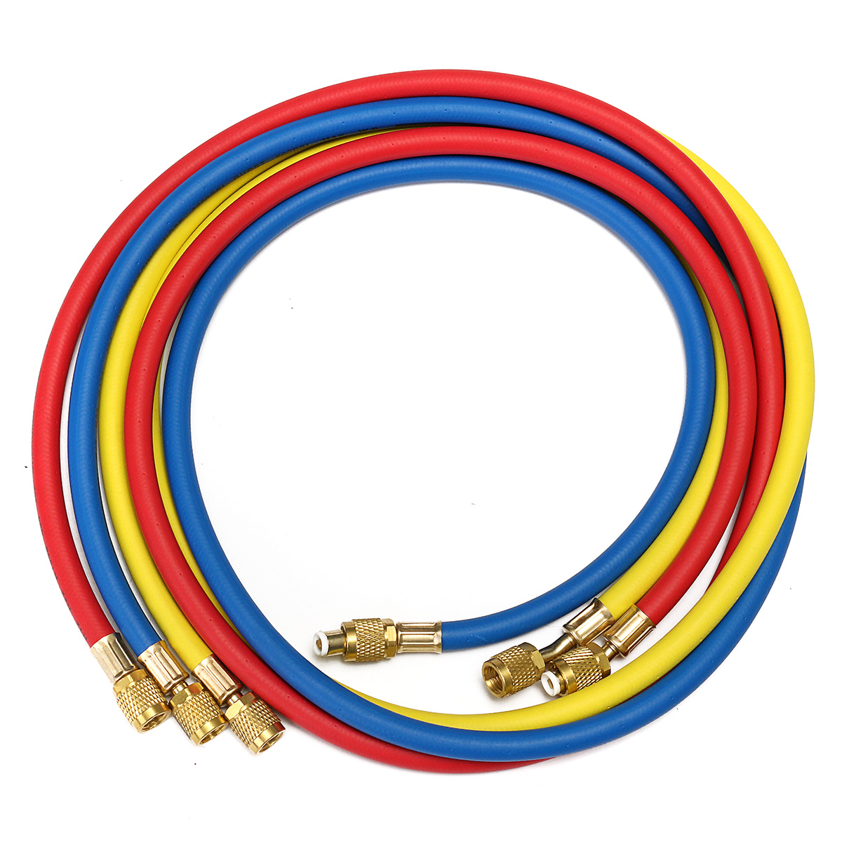 15m-R134a-R22-Manifold-Gauge-HVAC-AC-Refrigeration-Test-5ft-Charging-Hoses-1431533-1