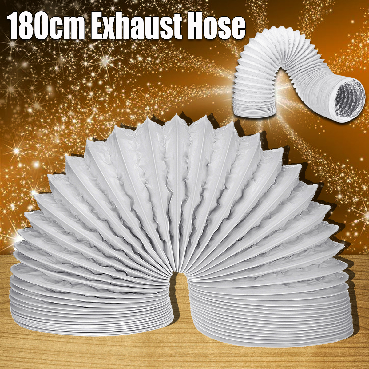 180cm-PVC-Aluminum-Foil-Universal-Portable-Air-Pump-Conditioner-Exhaust-Hose-15cm-Dia-1327352-1