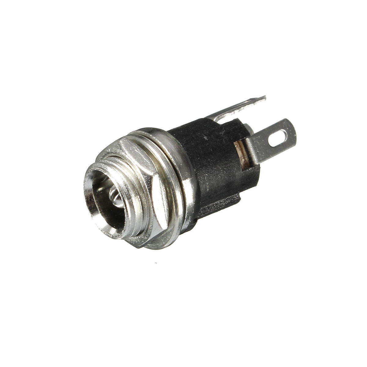 1PC-55X25mm-Power-Socket-Threaded-Head-DC-Connector-Adapter-Plug-Metal-Panel-Mount-Socket-1176984-6