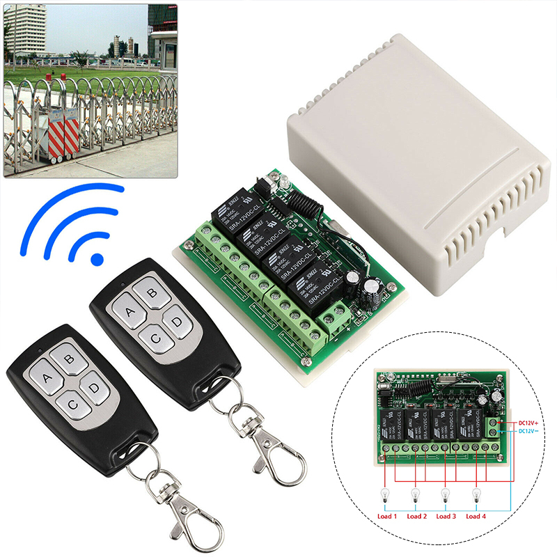 2-Transmitter-12V-4CH-Channel-Relay-RF-Wireless-Remote-Control-Switch-Receiver-1777799-11