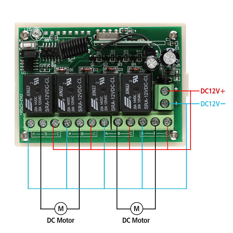 2-Transmitter-12V-4CH-Channel-Relay-RF-Wireless-Remote-Control-Switch-Receiver-1777799-5