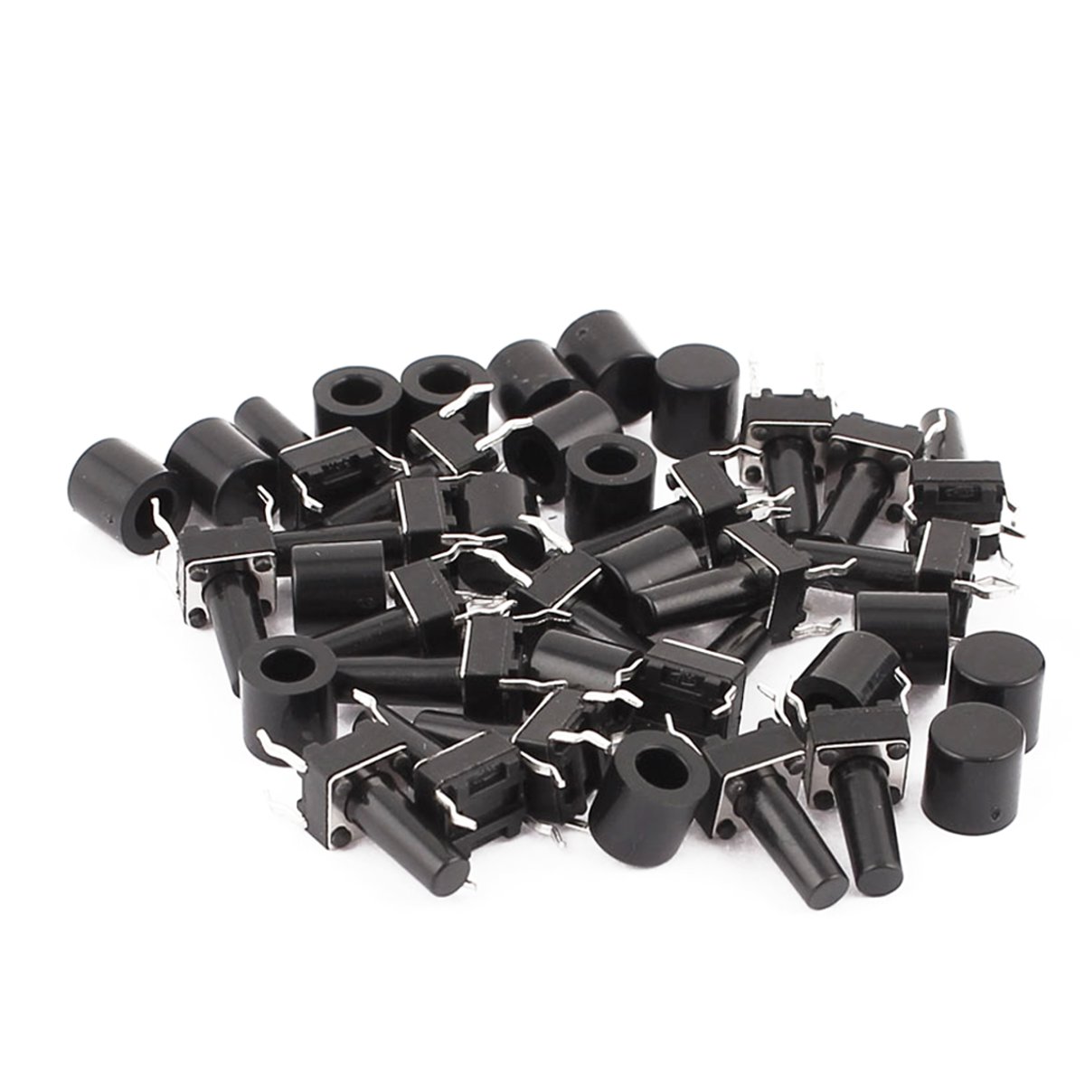 20Pcs-6x6x12mm-Momentary-4pin-Push-Button-Micro-Tactile-Tact-Switch-w-Cap-1205166-6