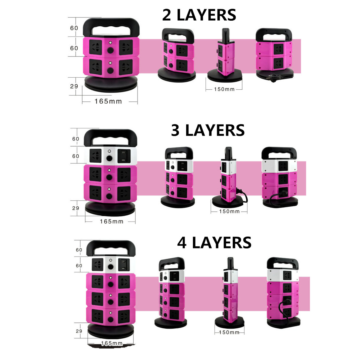 220-250V-2500W-Vertical-Power-Strip-8-Way-Outlet-Power-Board-With-2-USB-Charging-Charger-USB-Socket-1272333-3