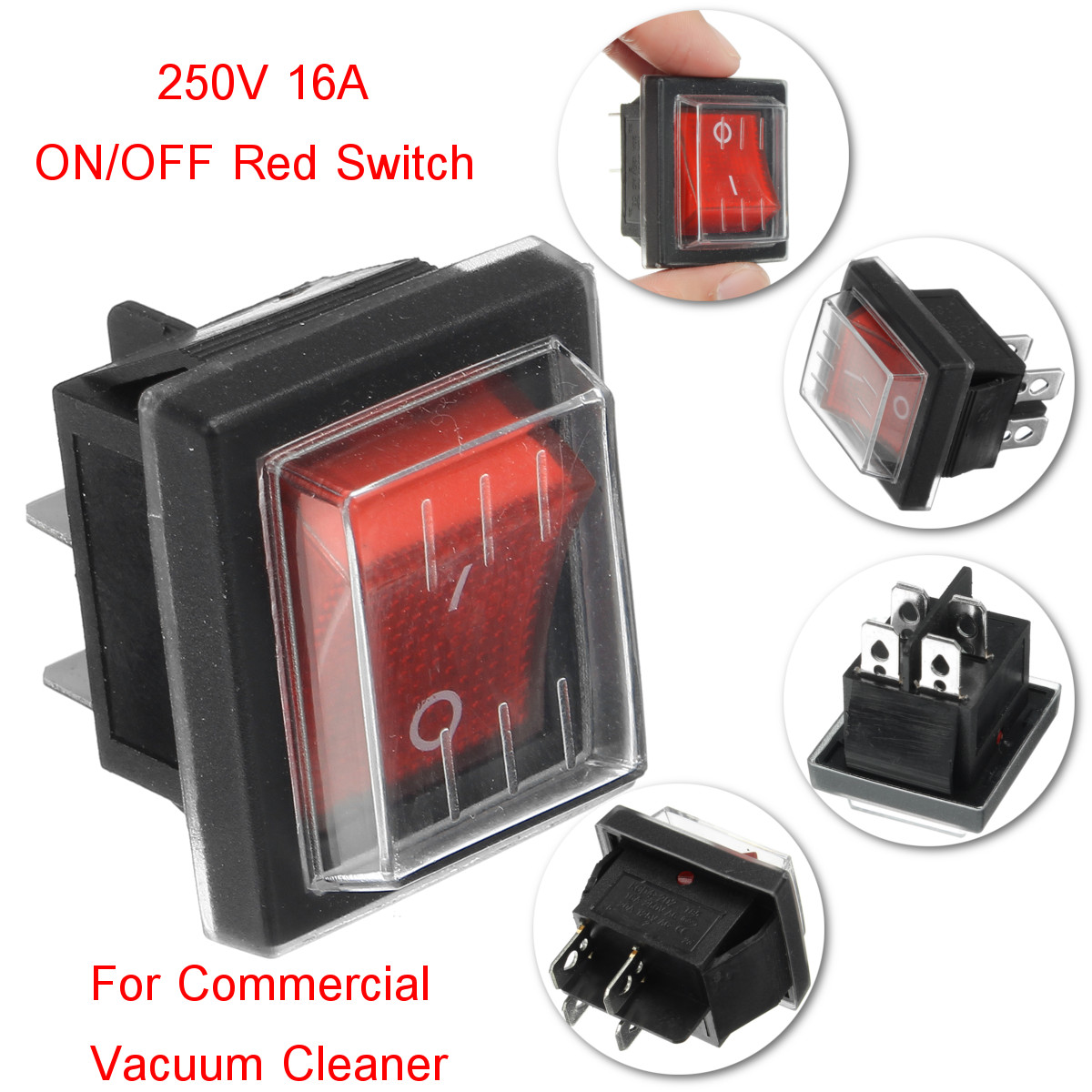 220V16A-20A-125V-ONOFF-Red-Switch-Spare-Waterproof-Switch-For-Industrial-Vacuum-Suction-Machines-1239637-1
