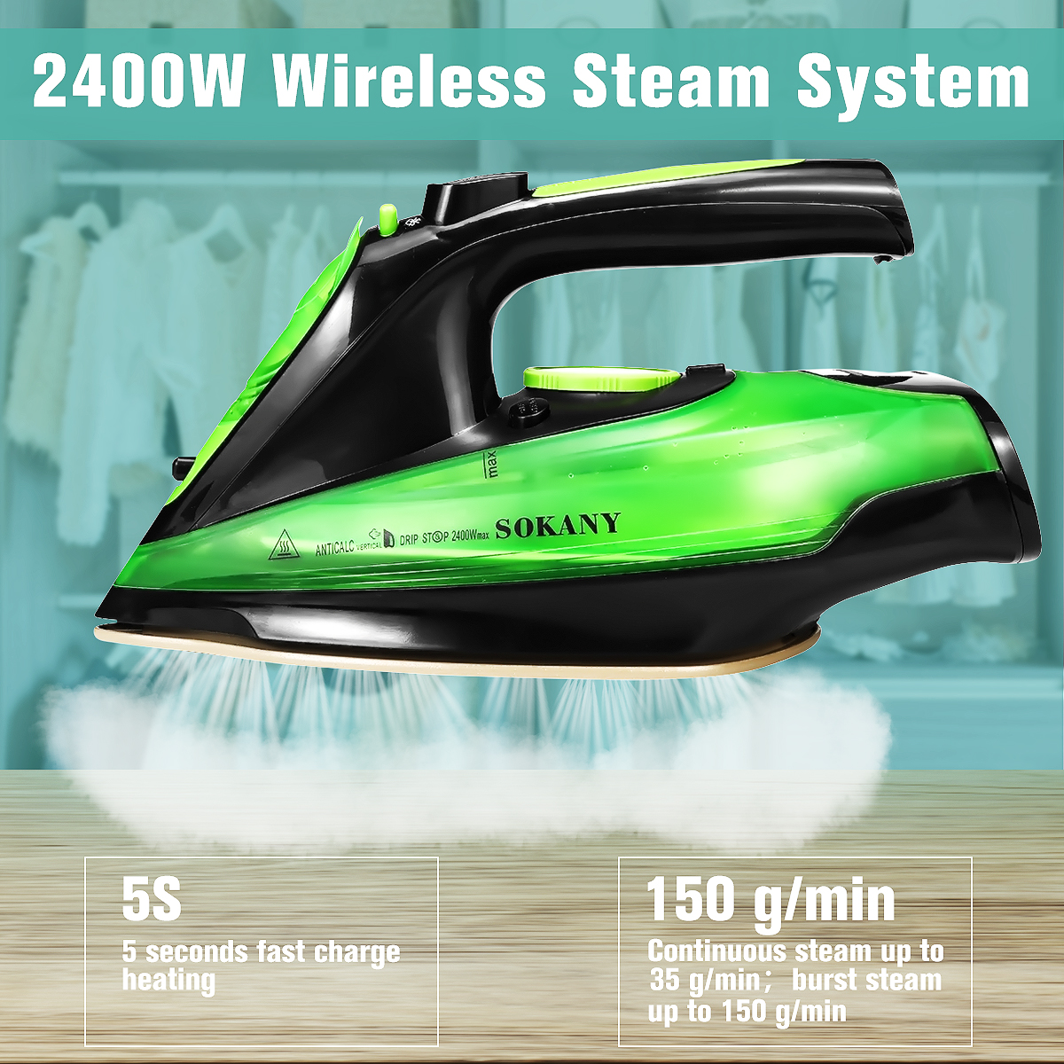 2400W-220V-Cordless-Steam-Iron-Multifunction-Clothes-Docking-Station-Dry-Ironing-Industry-1346803-5