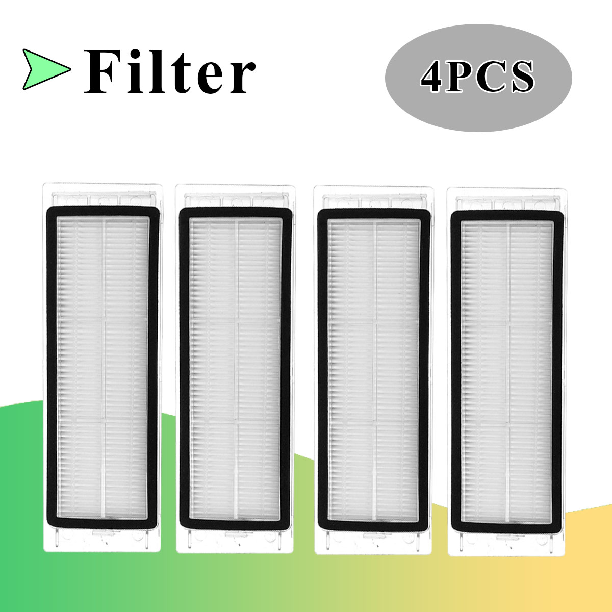 25pcs-Replacement-Set-Filter-Side-Brush-For-Roborock-MI-S50-S51-S55-S5-Vacuum-Cleaner-Washable-1421426-7