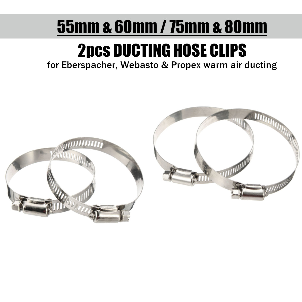 2Pcs-60MM75MM80MM-Warm-Air-Ducting-Hose-Clamp-Clip-for-Eberspacher-Webasto-Propex-1396686-1