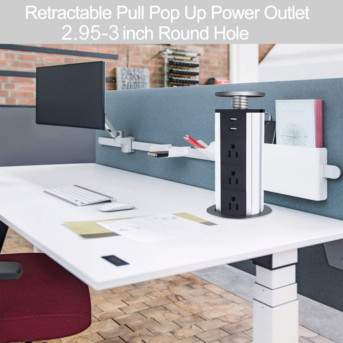 3-Plug-2-USB-Pull-Pop-Up-Socket-Power-Strip-Kitchen-Office-Desk-2M-Extension-1872421-5