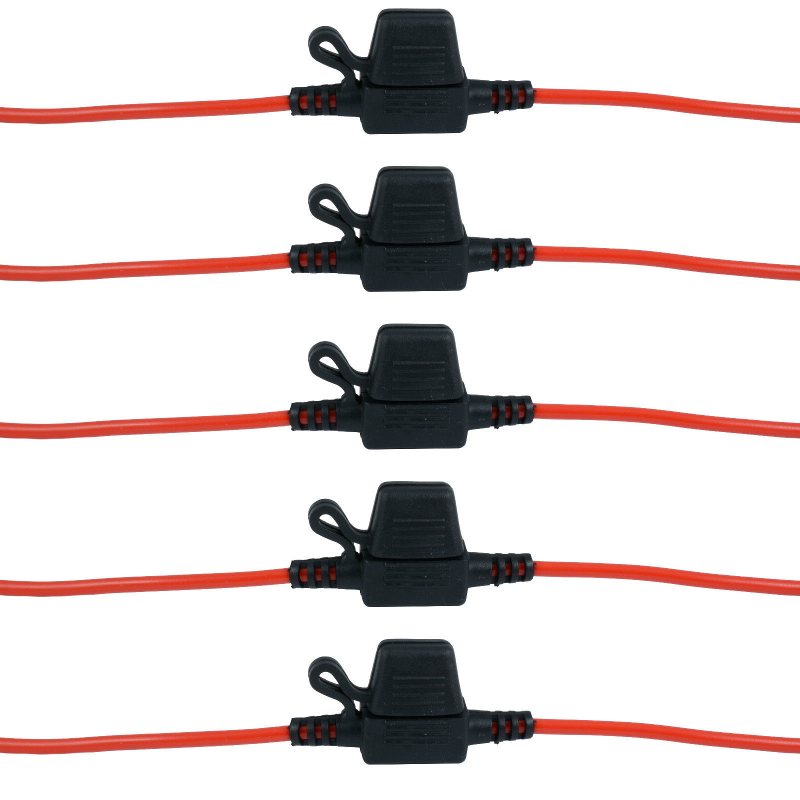 5pcs-In-Line-Standard-Blade-Fuse-Holder-Splash-Proof-for-12V-30A-Fuses-Car-Bike-1127597-2