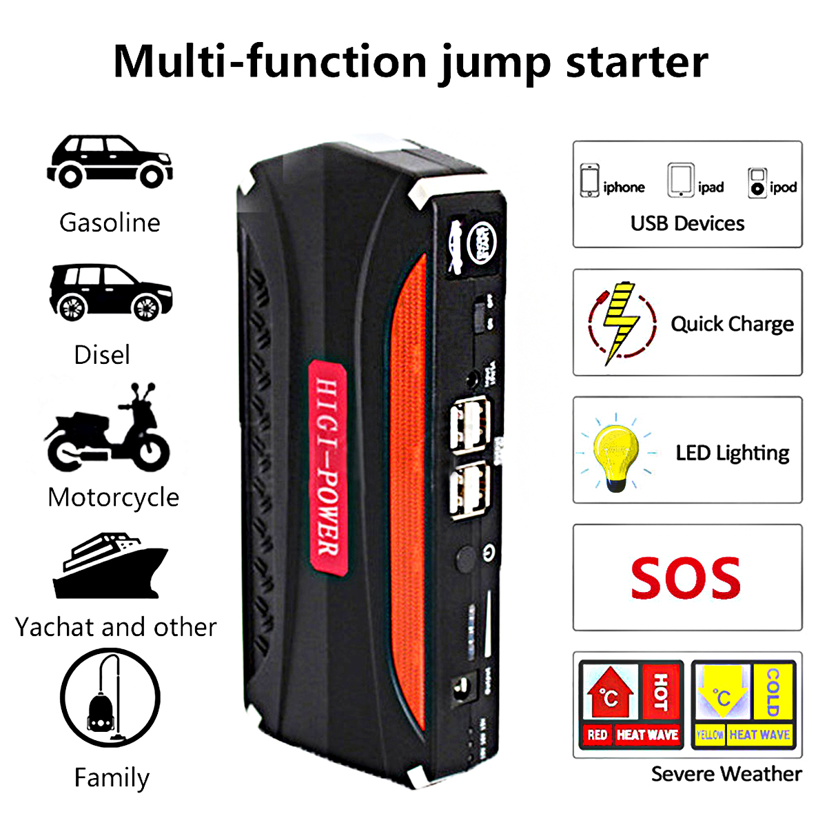 82000mAh-4-USB-Multi-function-Auto-Jump-Starter-LED-Emergency-Battery-Power-Bank-1386900-2