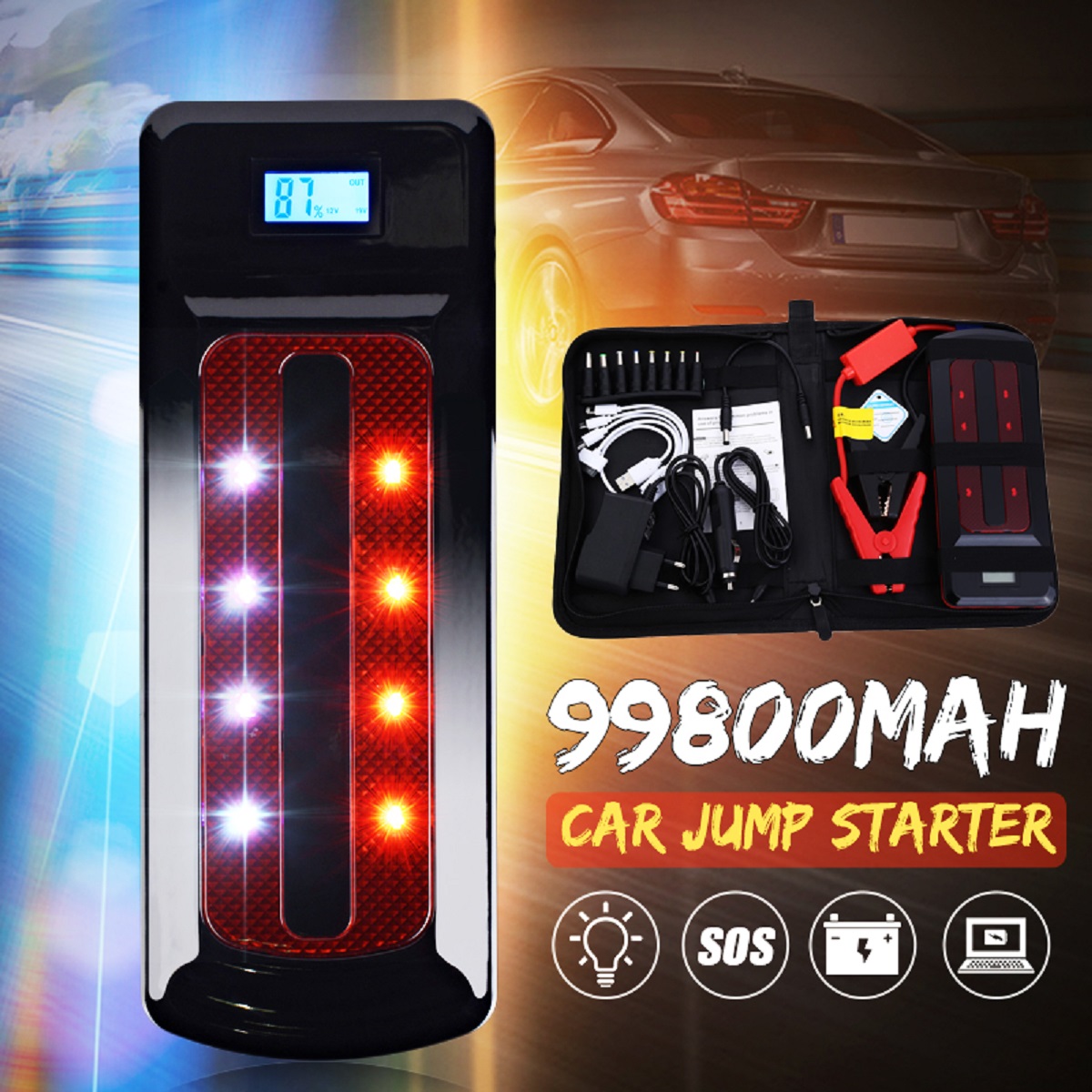 99800mAh-Portable-Car-Jump-Starter-4-Modes-Smart-Jumper-Polymer-Lithium-Battery-With-Case-1370780-2