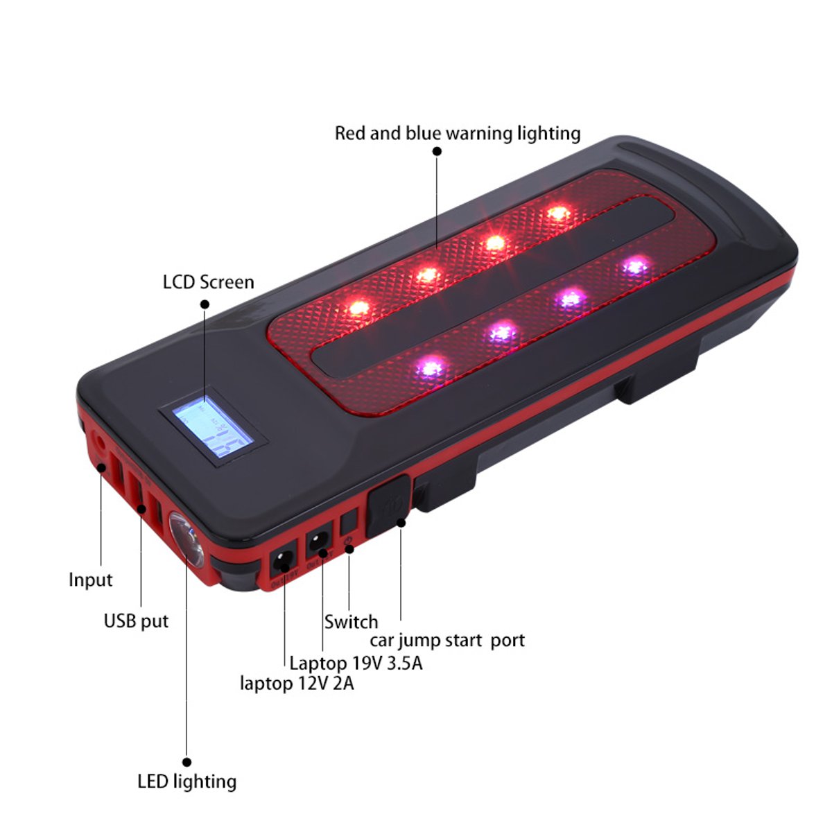 99800mAh-Portable-Car-Jump-Starter-4-Modes-Smart-Jumper-Polymer-Lithium-Battery-With-Case-1370780-8