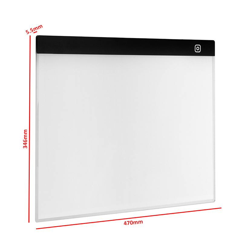 A3-5mm-LED-Tracing-Art-Craft-Copy-Board-Light-Box-Drawing-Pad-Thin--USB-Cable-1460750-10