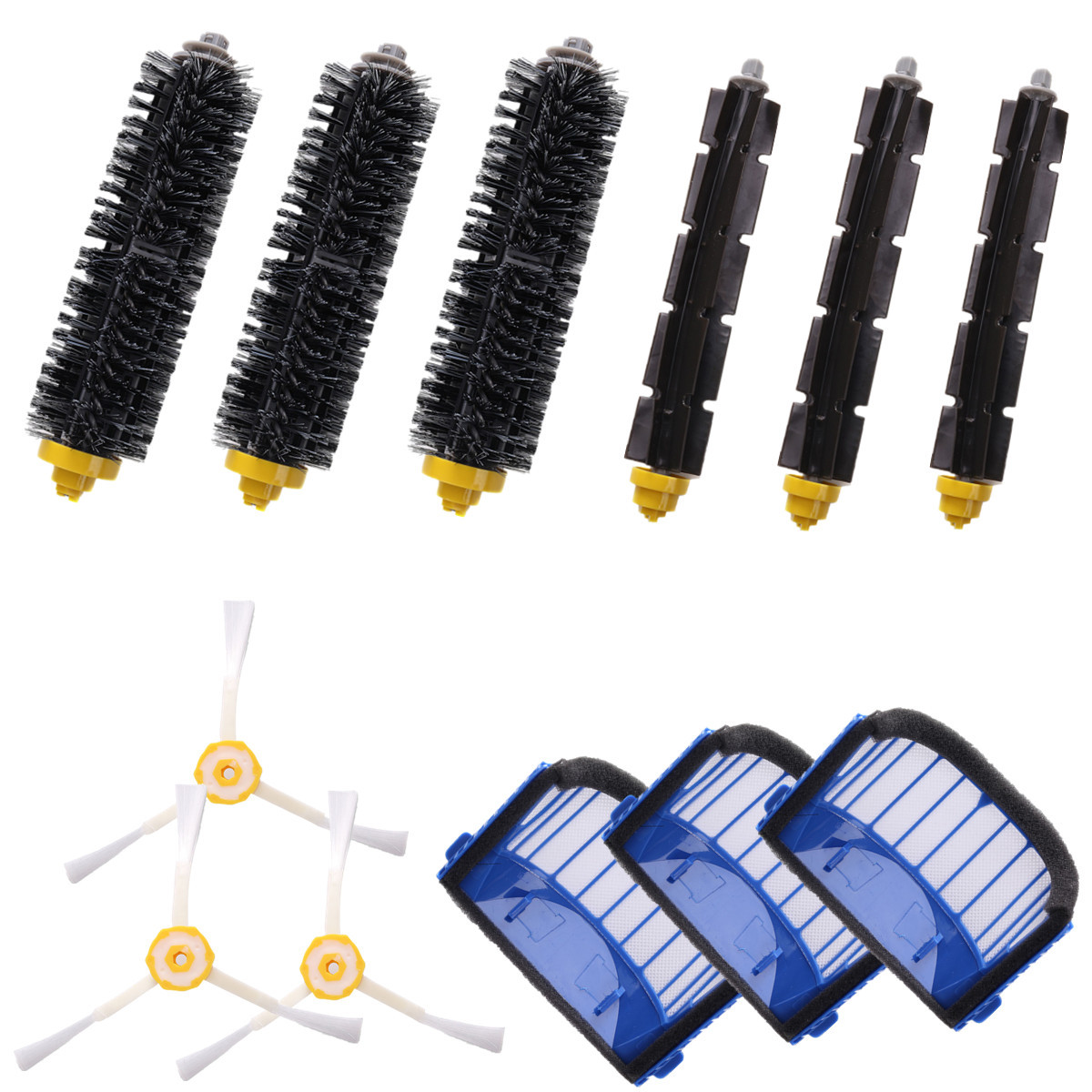 Accessory-Replacement-Kit-Brushes-Brushes-3-Armed-Aero-Vac-Filter-for-iRobot-600-Series-1338065-2