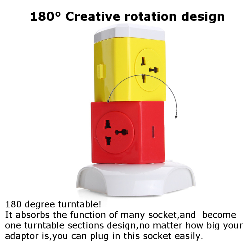 Alardor-250V-Rotating-Socket-Intelligent-Patch-Panel-USB-Plug-Board-Power-Strip-1151187-7