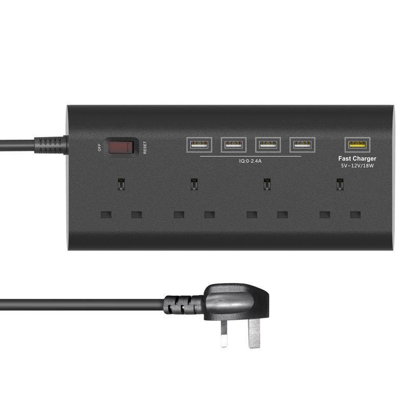 ELE-YA-40WS-4BK5U-4-Outlet-UK-Socket-Power-Strip-Adaptor-with-4-USB-Charging-Ports-1150458-4