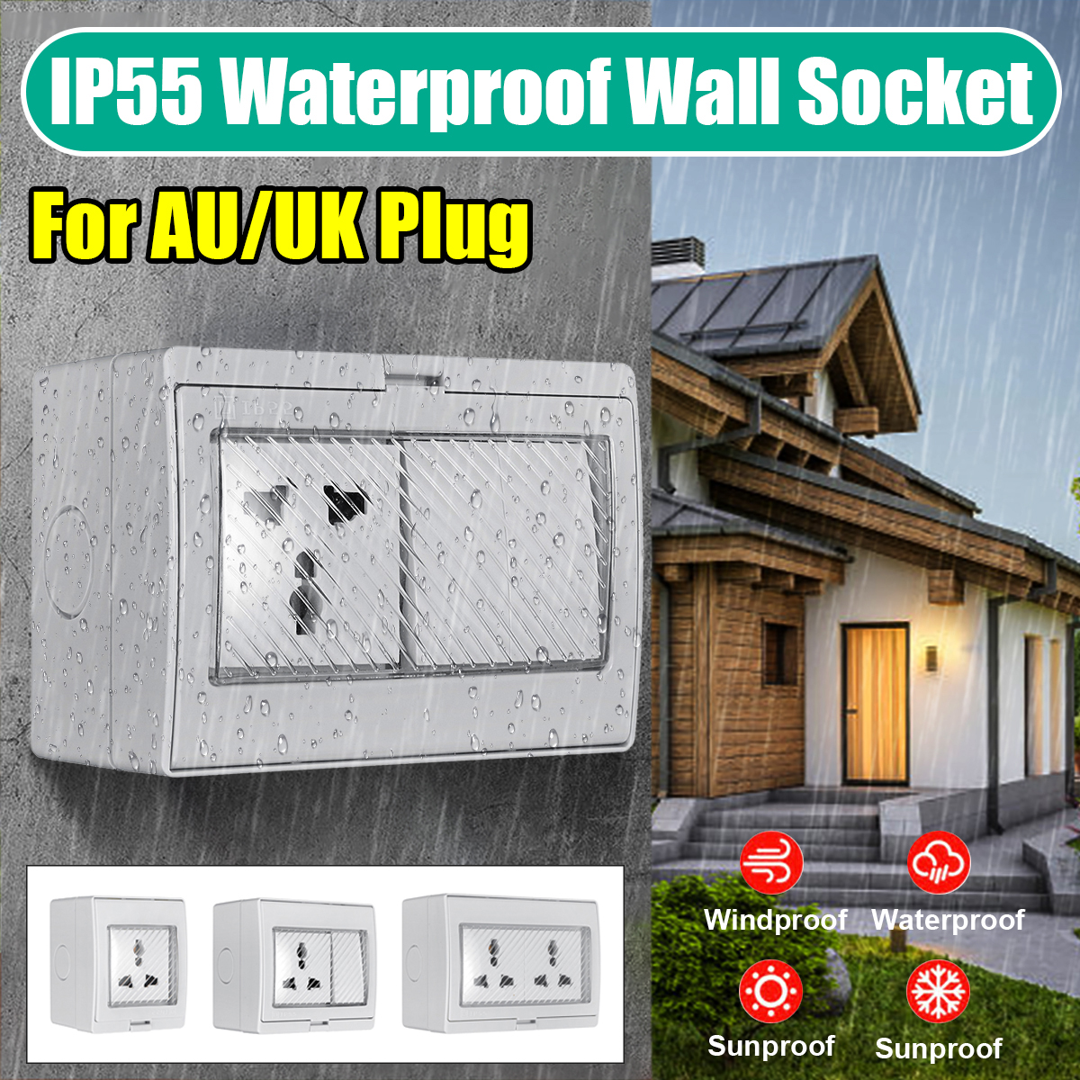 IP-55-Waterproof-Socket-Rainproof-86-Type-Wall-Socket-Home-Outdoor-Wall-mounted-Power-Socket-1881043-1