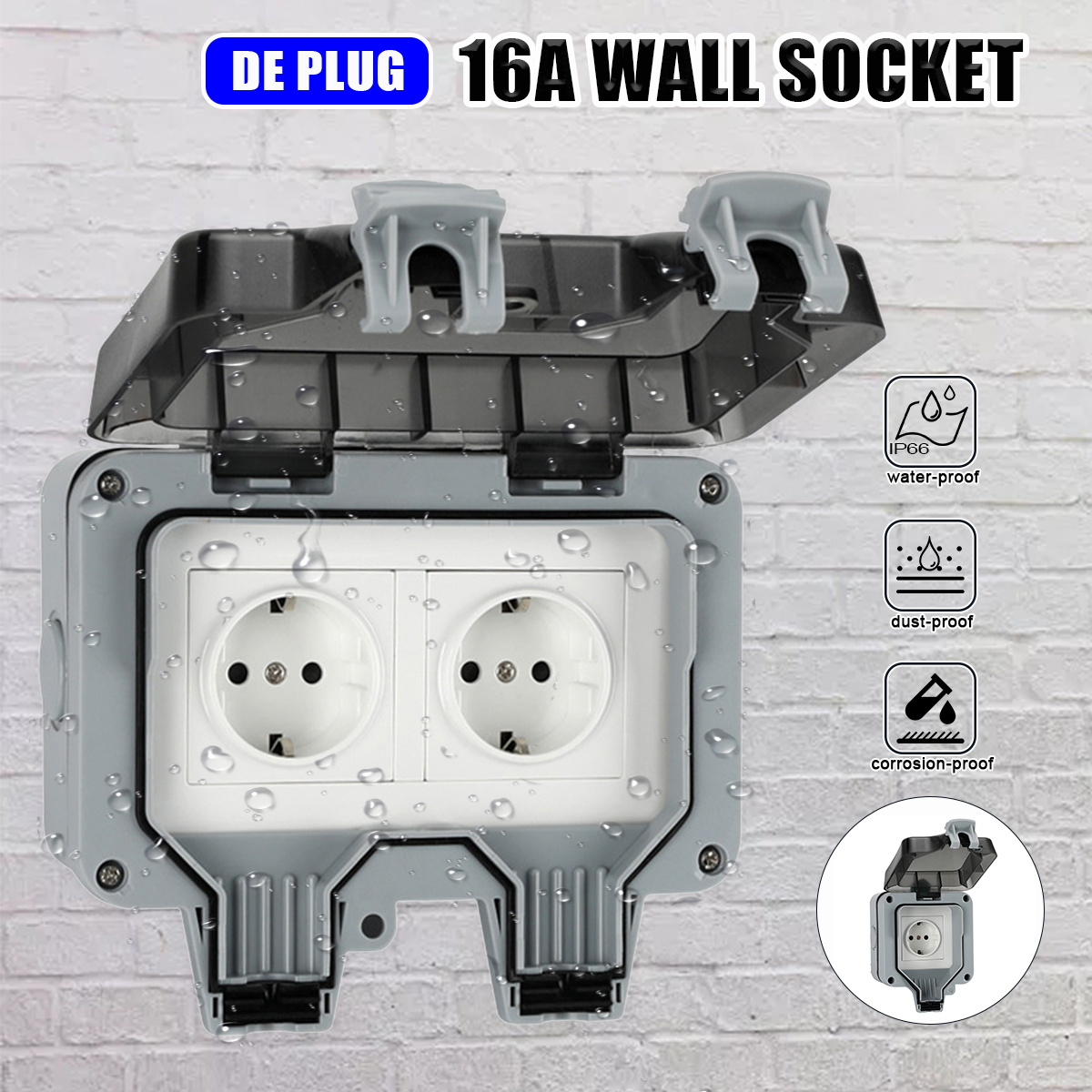 IP66-German-Switch-16A-Outdoor-Waterproof-Socket-Rainproof-Charging-Socket-Industrial-Socket-1899251-1